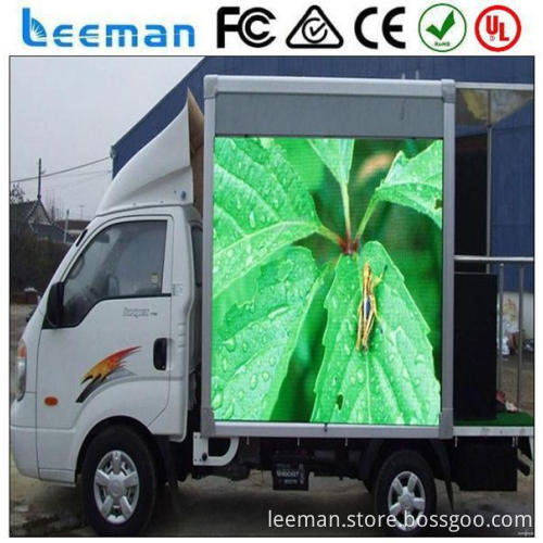 display truck video board p10 p16/ Leeman 2015 led tri-color signs display